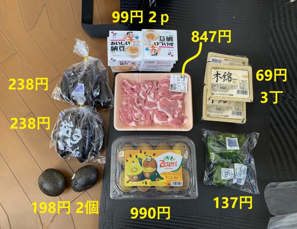 7月16日の買い物