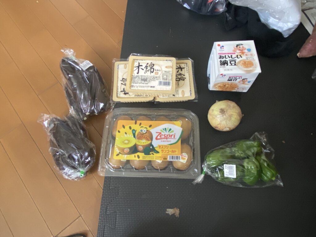 8月5日の買い物