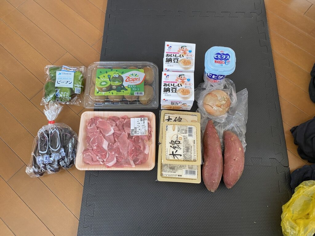 8月26日の買い物