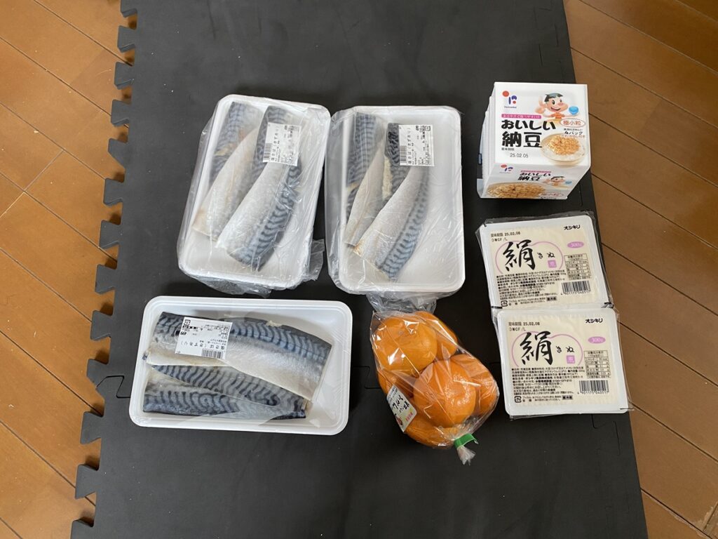 1月28日の買い物