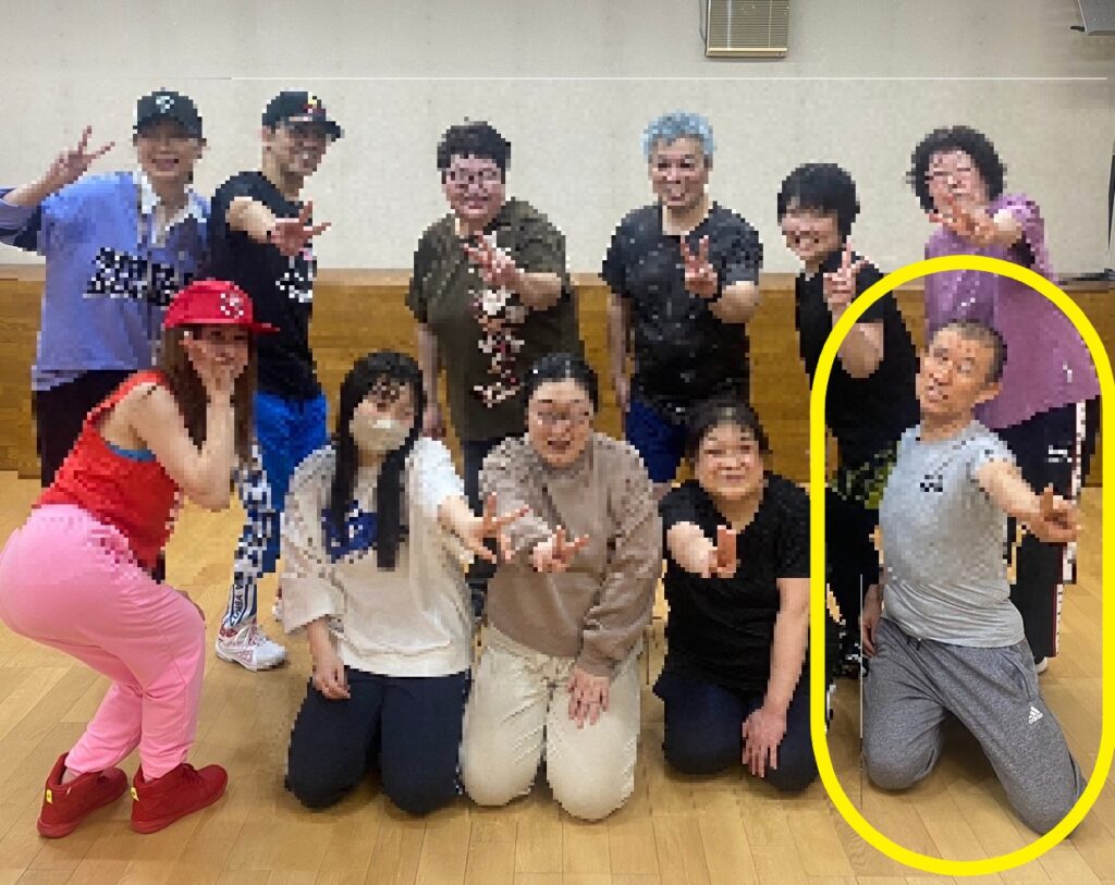 ZUMBAサークルの集合写真