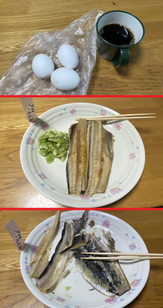 昨日の食事