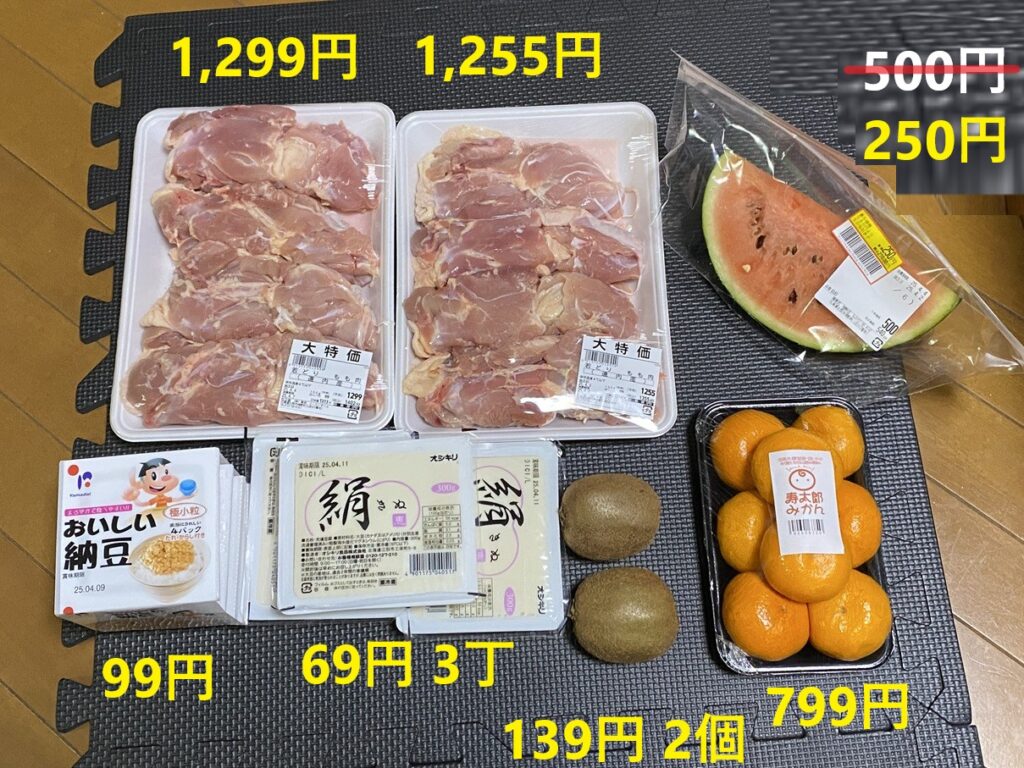4月4日の買い物