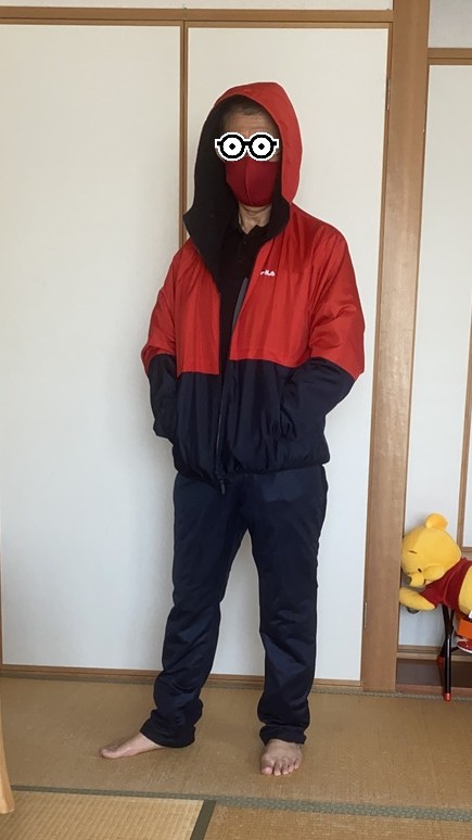 暖かい服装