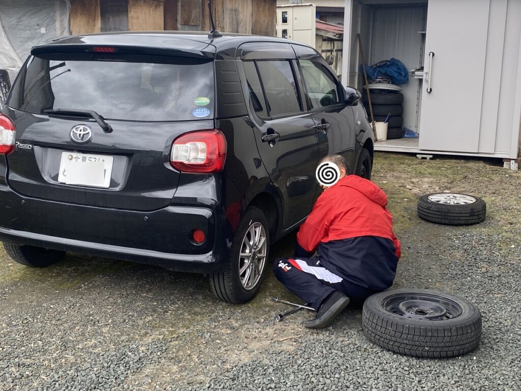 夏タイヤへの交換