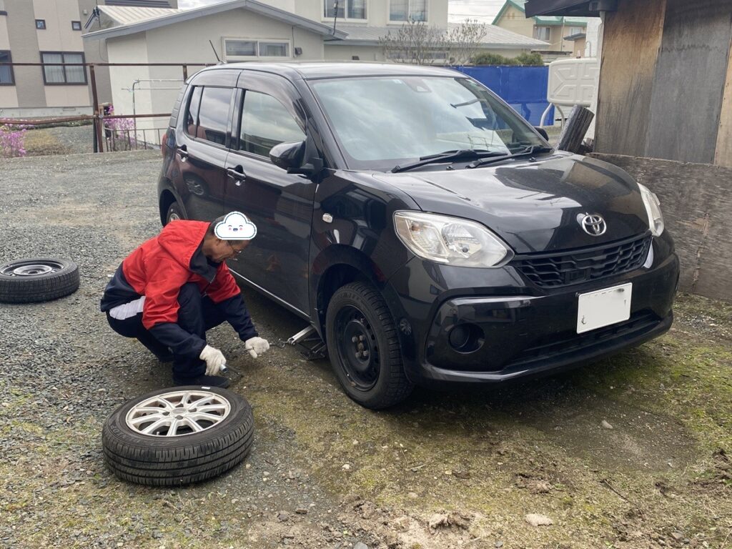 夏タイヤへの交換