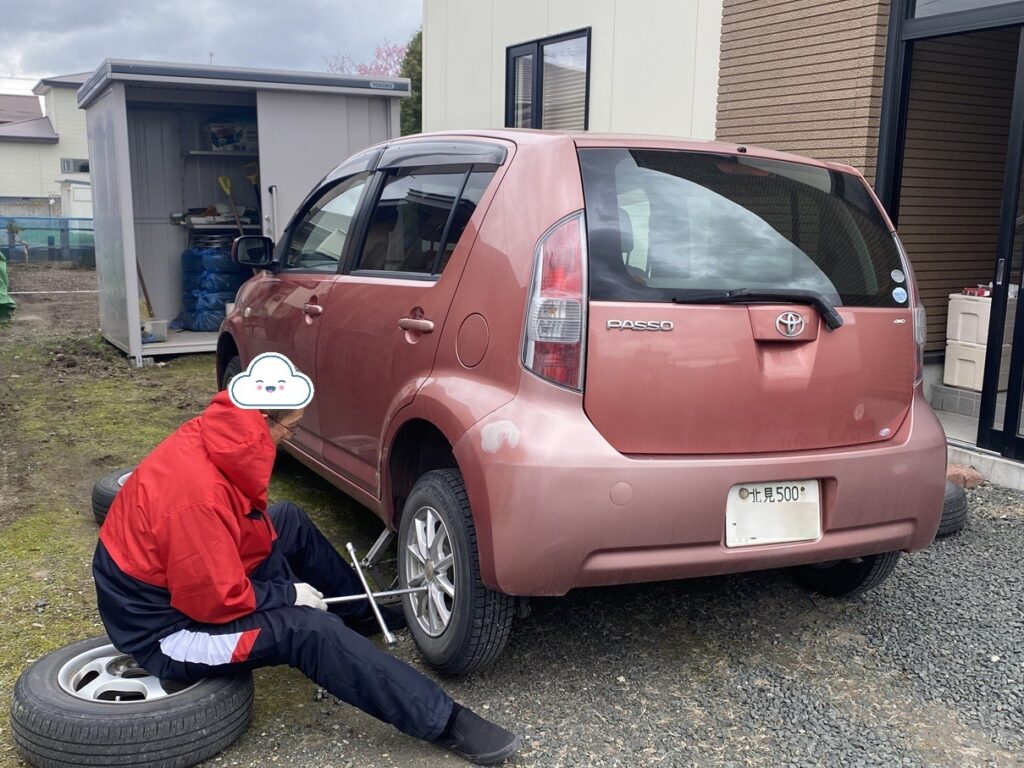 夏タイヤへの交換