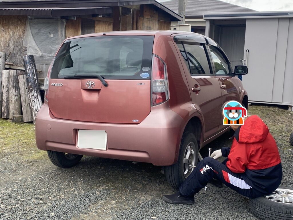 夏タイヤへの交換