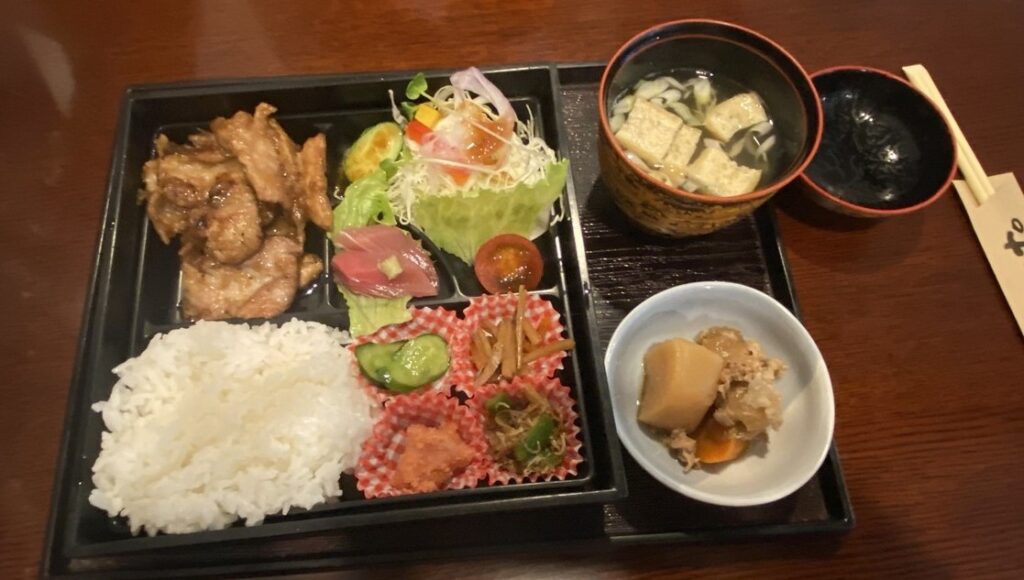 生姜焼き定食