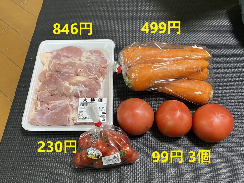 8月2日の買い物