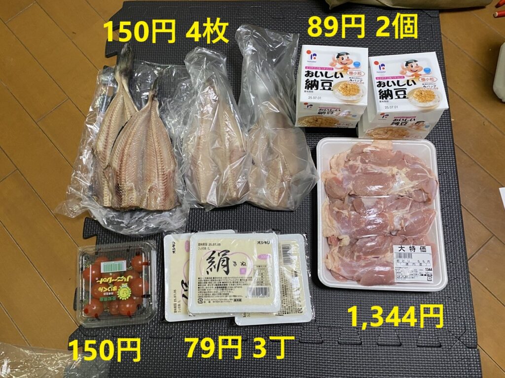 6月22日の買い物