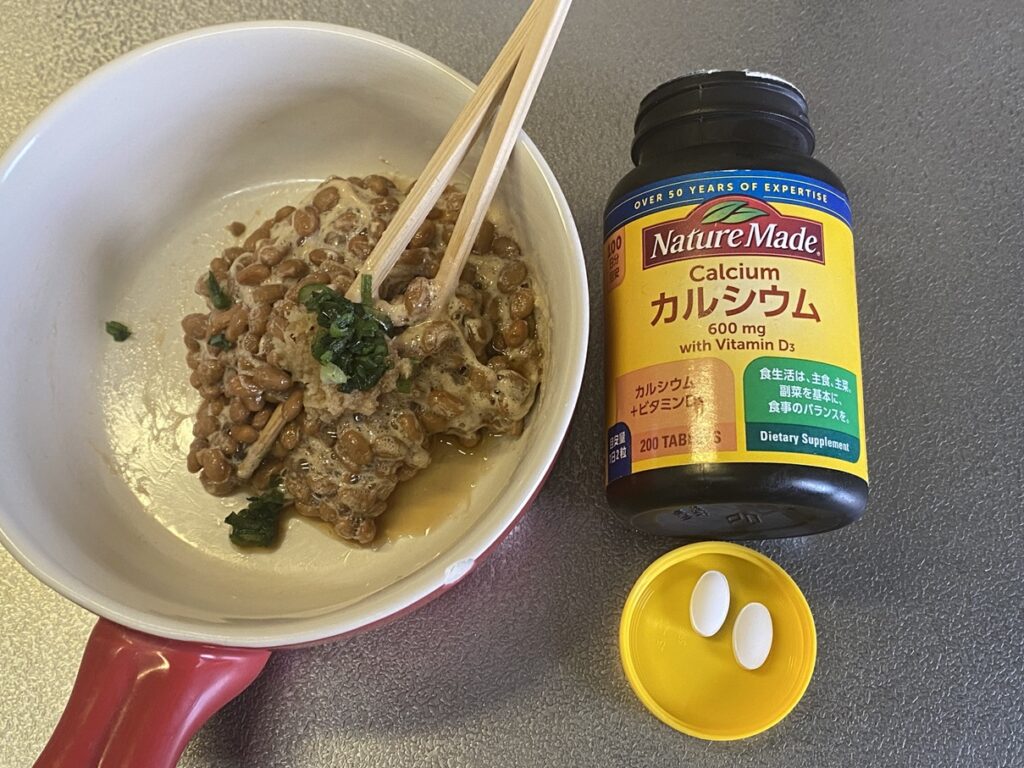 納豆とカルシュム
