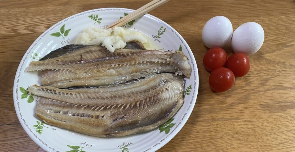 7月23日の夕食