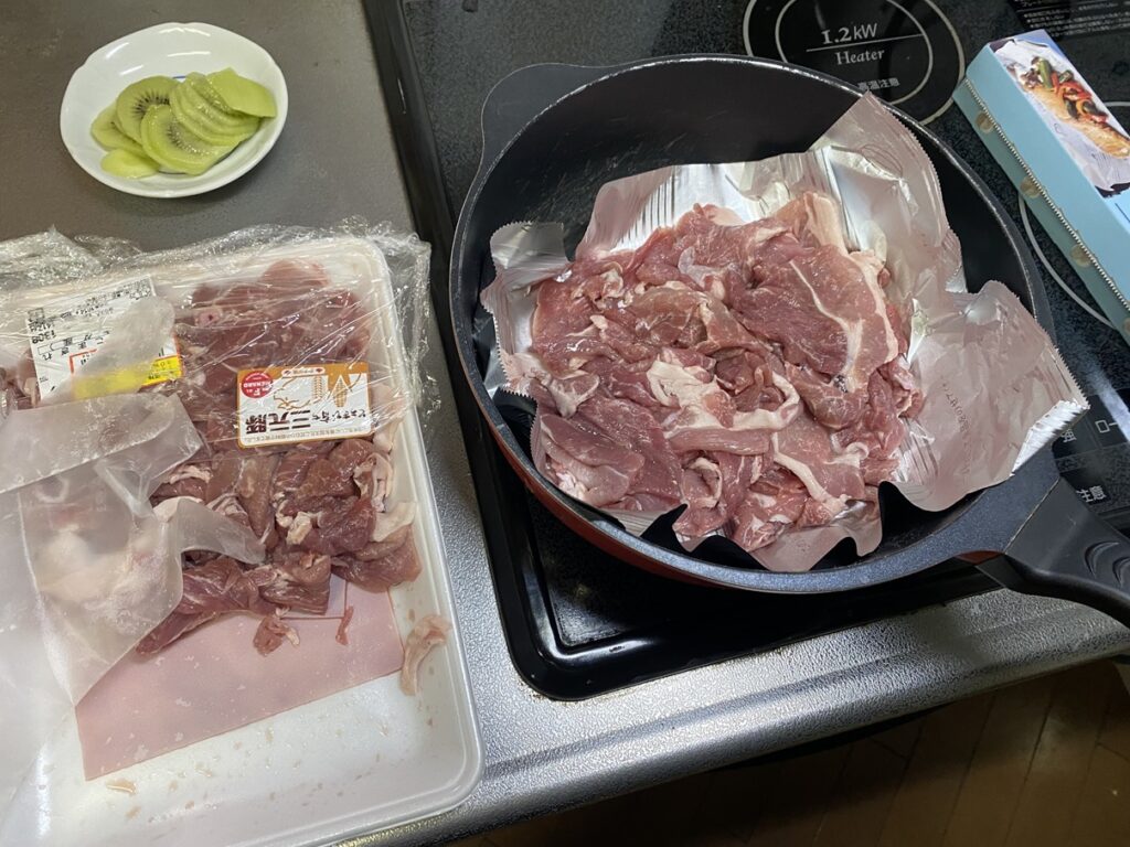 豚小間肉料理