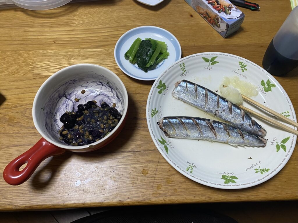 昨日の夕食