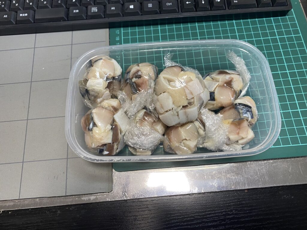 サバの50g小分け
