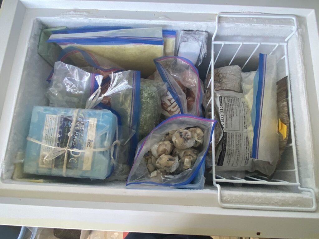 塩サバの冷凍